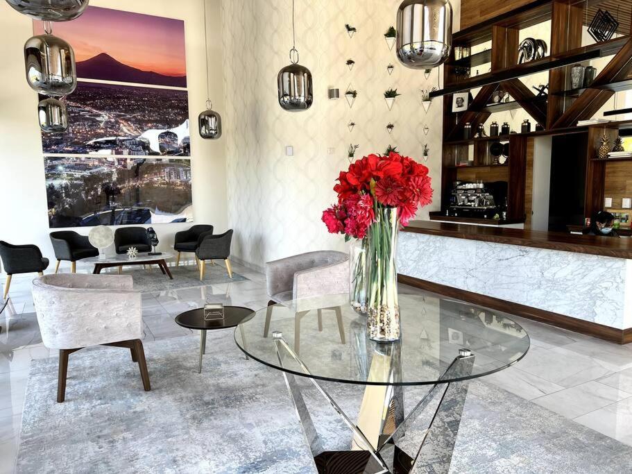 Luxury 3Br Apartment W Pool, Spa & Stunning Views Puebla Extérieur photo