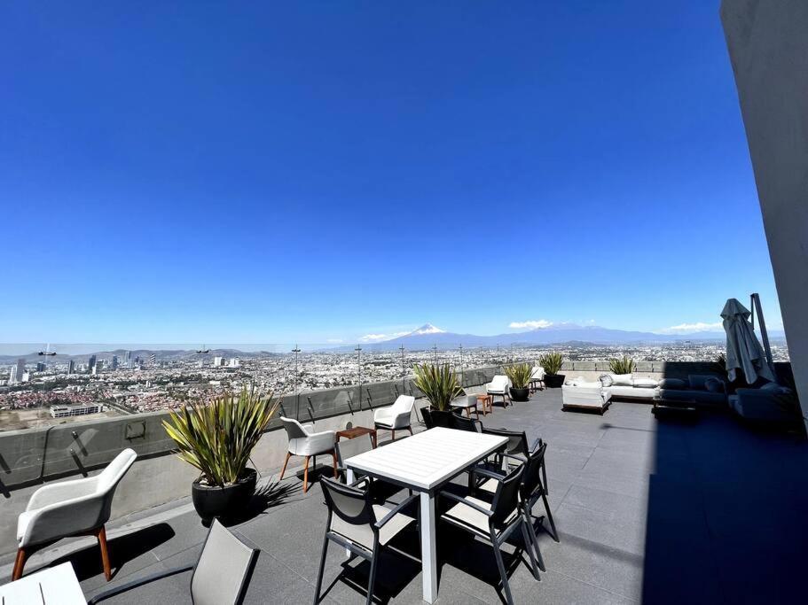 Luxury 3Br Apartment W Pool, Spa & Stunning Views Puebla Extérieur photo